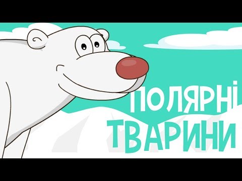 ТВАРИНИ ПОЛЯРНІ українською мовою!