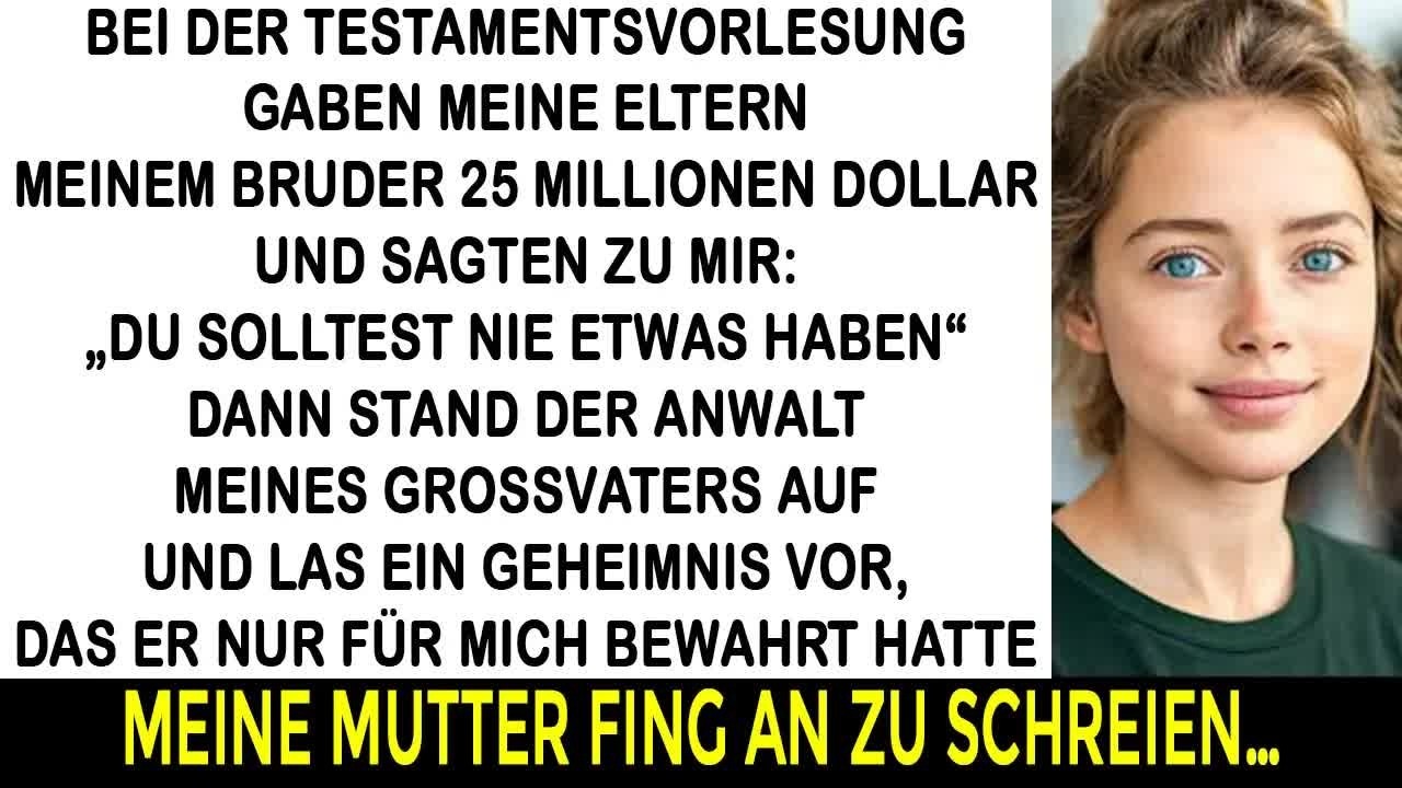 Meine Familie gab meinem Bruder Millionen und sagte： „Du bekommst nichts!“ – dann änderte sich a