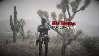 100% MOVEMENT - RDO PVP MONTAGE (Red Dead Online)