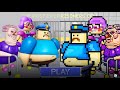 POLICE VS 8-BIT BOSSES Prison Run Obby(Roblox)*No commentary*