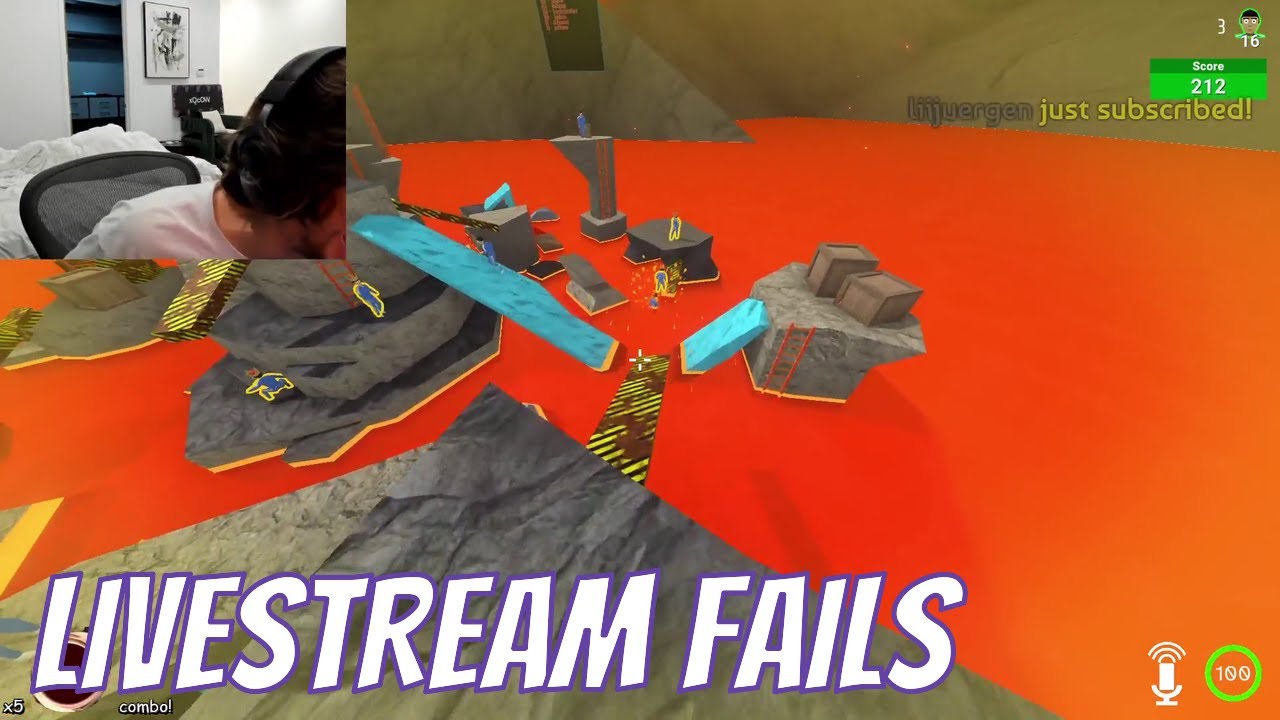 xQc vs Valkyrae | Livestream Fails (xQcOW, lilypichu, AriaSaki)