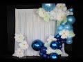 Blue Balloon Garland DIY | How To | Tutorial | PLUS How I store Balloons