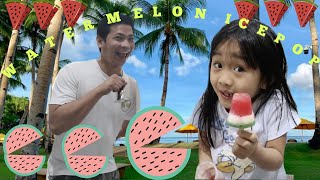 HEALTHY KIDS WATERMELON ICE LOLLY!