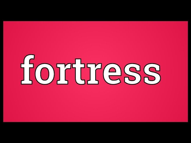 fortress - photo/picture definition at Photo Dictionary - fortress word and  phrase defined by its image in jpg/jpeg in English