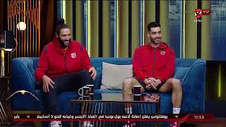 اللقاء الكامل | سيف سمير وإيهاب أمين وأحمد الجارحي نجوم فريق سلة الأهلي عقب التتويج ببطولة السوبر.