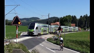 Railroad Crossing -  Schwarzenburg (CH) - Bahnübergang Bernstrasse
