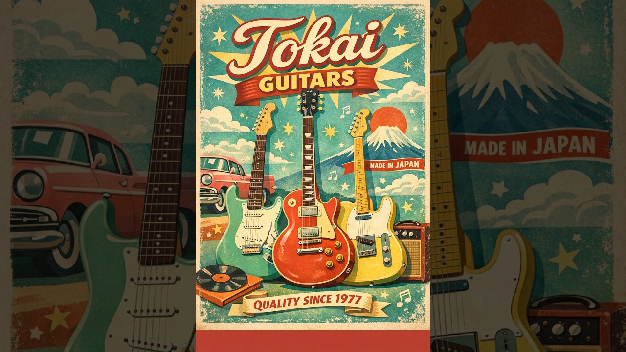 Tokai guitars are coming back - YouTube