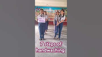 7 steps of handwashing 😊😍