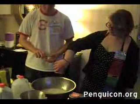 Radall Munroe of making ice cream at penguicon 6.0 part 1