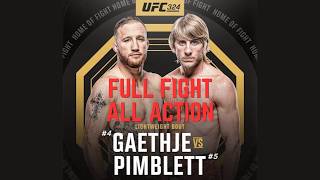Justin Gaethje vs Paddy Pimblett | FULL FIGHT ALL ACTION EDIT #ufc #fullfight #mma