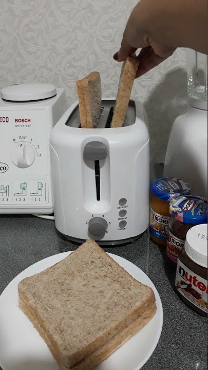 Cara memanggang roti tawar dengan toaster Krisbow