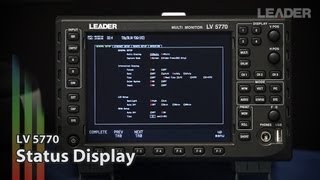 LV5770: #10 - Status Display