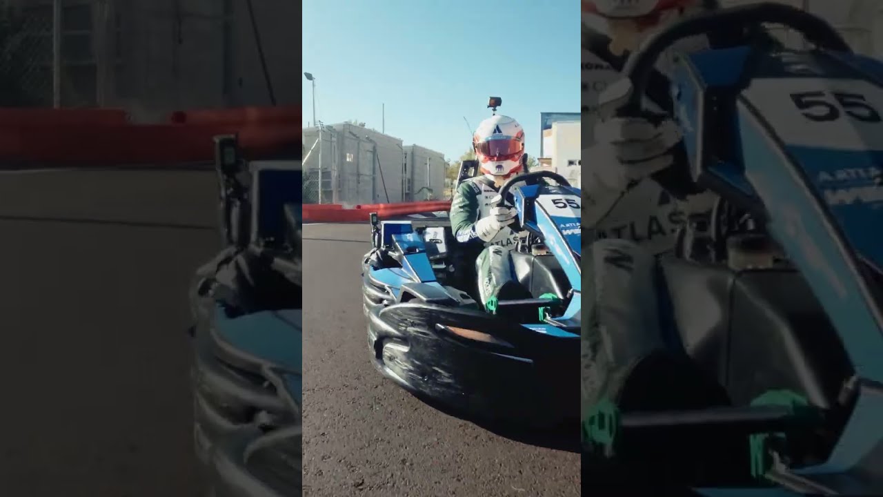 Taking Alex karting in Madrid could only end one way…