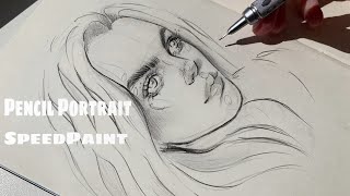 Рисую портрет карандашом/Советы и процесс