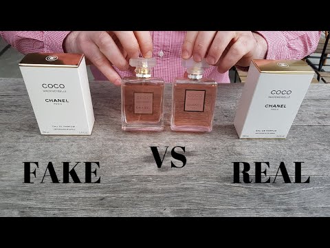 Fake vs Real Chanel Mademoiselle Perfume 100 ml