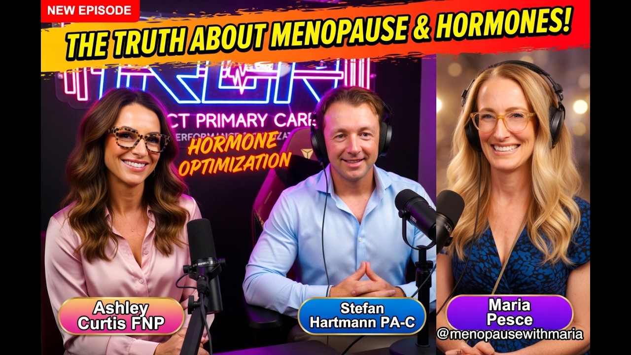 The Great Menopause Myth: Optimization vs. Symptom Management with Ashley Curtis FNP & Maria Pesce