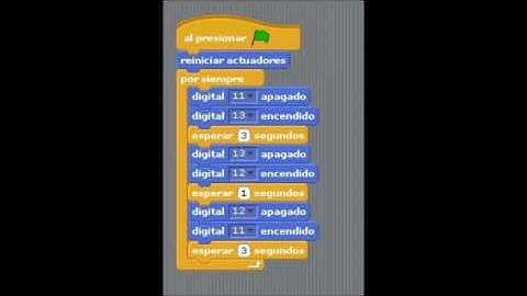 semaforo con S4A SCRATCH