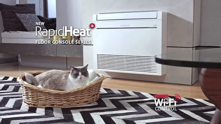 The KW Floor Console features RapidHeat technology for superior heating up to twice as fast!*