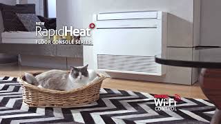 The KW Floor Console features RapidHeat technology for superior heating up to twice as fast!*