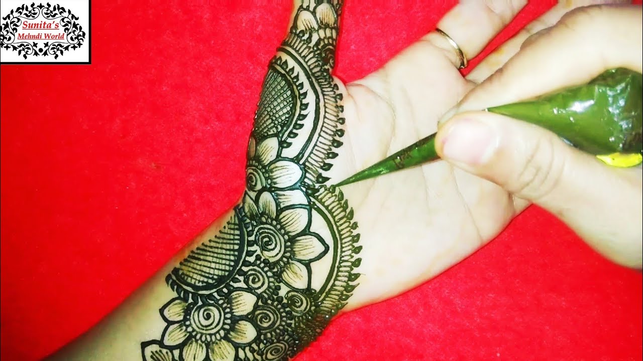 Tasmim Blog: Simple Mehndi Design Video Ke Sath