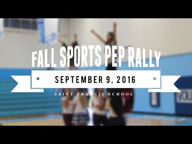 2016 SFS Fall Sports Pep Rally Highlight Video