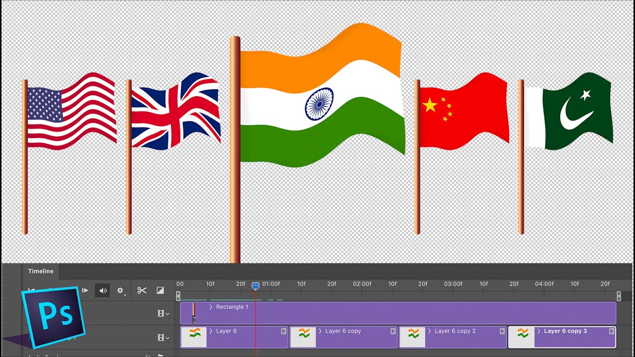 Flag GIF Maker: Design personalizado em 3 etapas