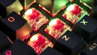 Modding Hyperx Alloy Origins 60 ( Red Switches ) - Lubing + Before & After Sound Test*