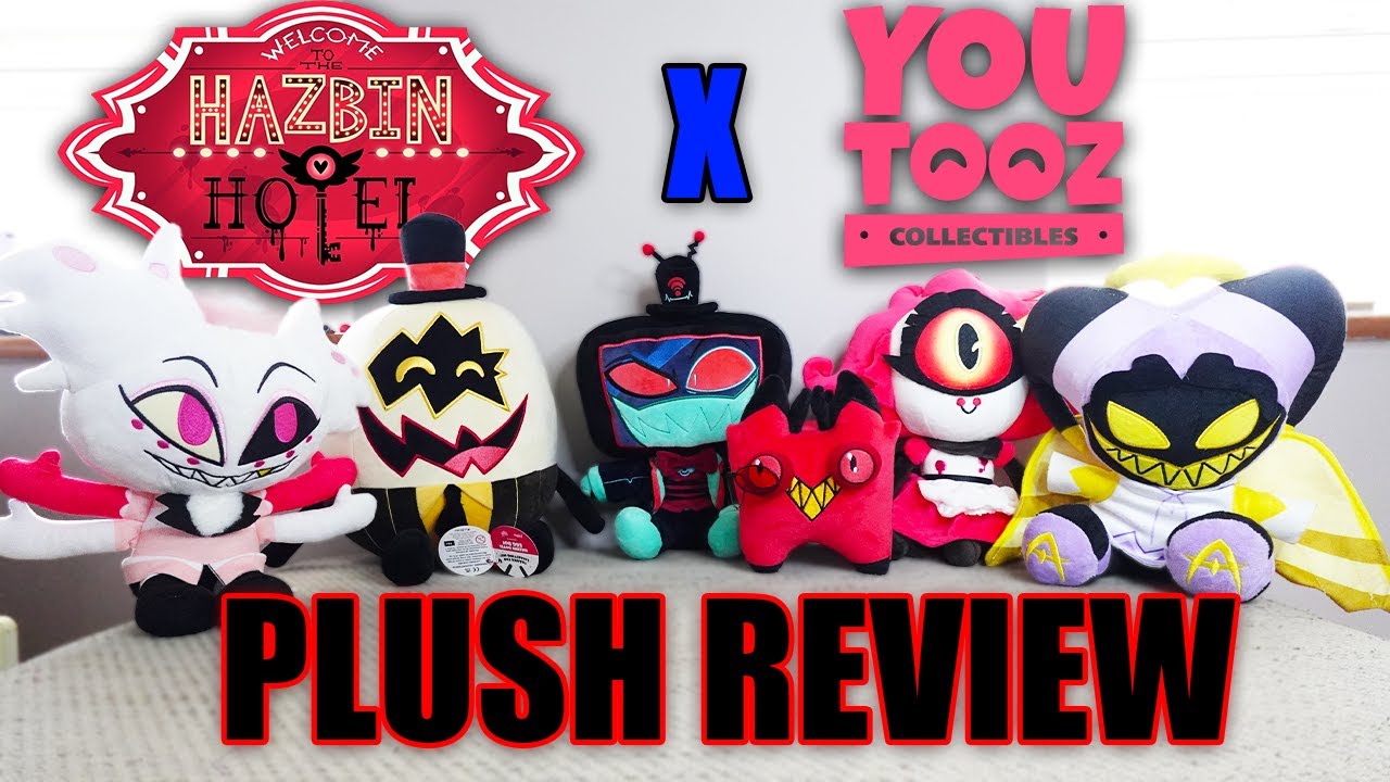 В отеле Хазбин есть плюшевые игрушки?! | Обзор плюшевых игрушек Hazbin Hotel x Youtooz