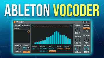 Ableton Vocoder Explained - Create Unique Vocals!
