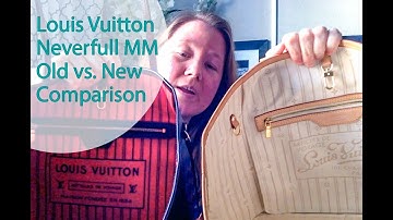 COMPARISON: Old vs New Neo Louis Vuitton Neverfull MM || Autumn Beckman