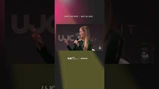 Jessica Jackson at the 2023 UJC Summit