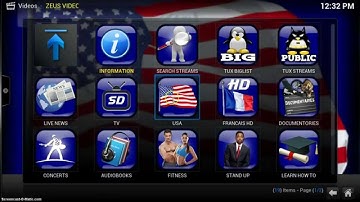 ZEUS VIDEO KODI USA CHANNELS