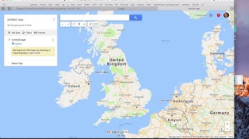 Creating an interactive map with My Maps