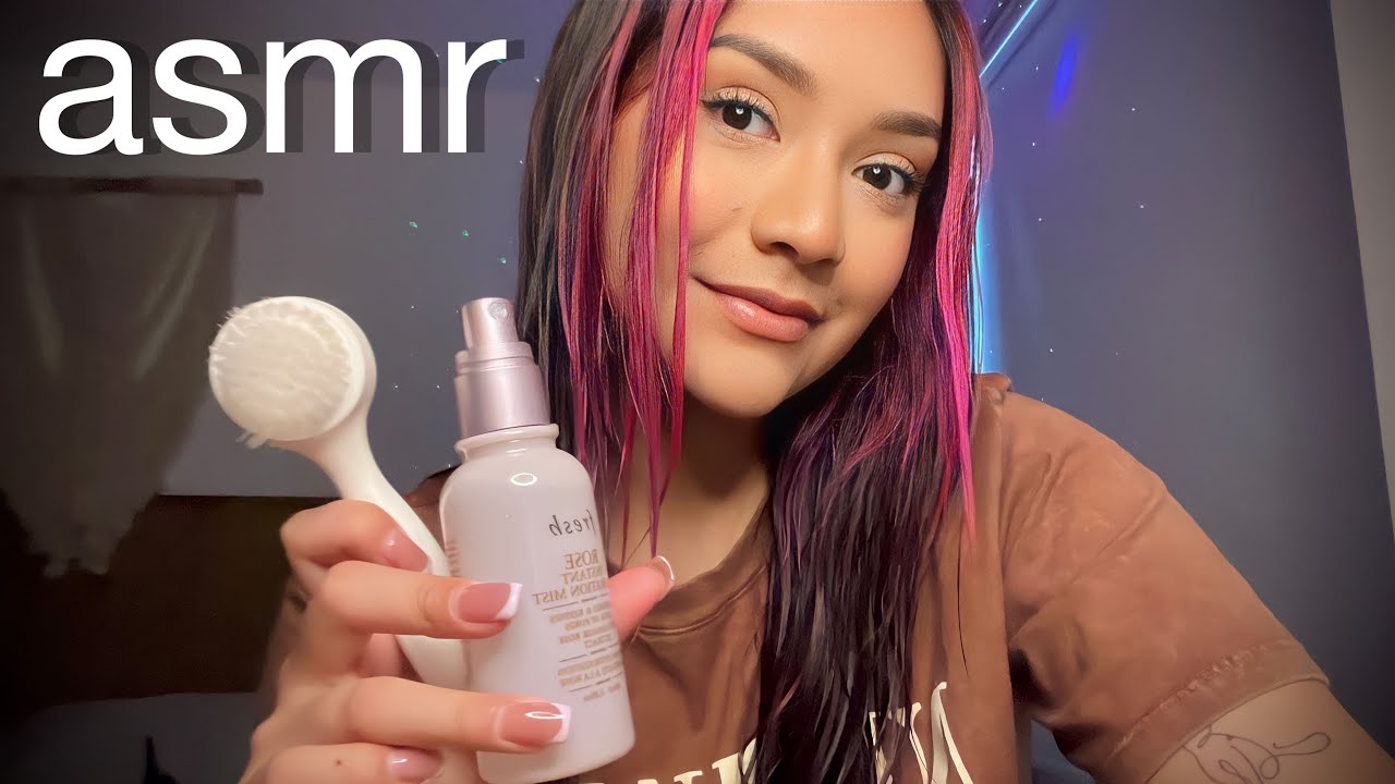 LIMPIEZA FACIAL RELAJANTE 😴 SPA - ASMR EN ESPAÑOL