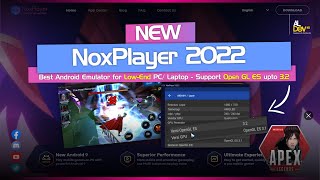 Cara Instal NoxPlayer Versi Terbaru - Emulator Android Ringan untuk PC (Support Open GL ES 3.1)