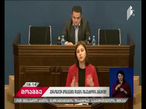 პერსონალურ მონაცემთა დაცვის ინსპექტორის ანგარიში პარლამენტში