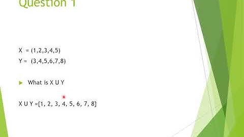 Grade 4- 6 Maths:  Union and Intersection of sets (PEP practice )