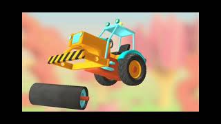 Kids Tractor Assembly Game 🚜 | Build & Drive Colorful Tractor | Fun Game for Kids #shorts screenshot 5