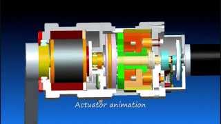 Variable Damping Actuator Pro/E animation