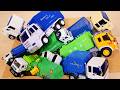 ごみ収集車のミニカーが坂道で走行テストしました ☆ Garbage Truck minicars Drive A Steep hill !! Drive Test