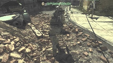 MW3 - Fallen Throwing knife across the map on clan RU$H