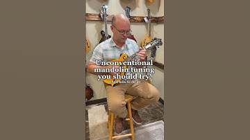 A really cool, unique tuning to try on your mandolin! #mandolin #mandolinmonday #mandolintuning