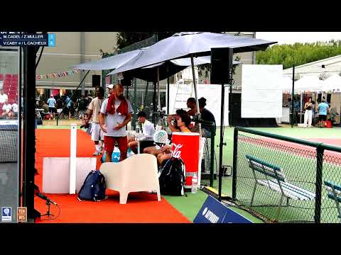 FIP PROMISES LESIGNY U16G - 1/16 - CACHEUX / CABY vs CADEL / MULLER