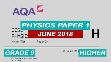 Physics Paper 1 WALKTHROUGH in 48 minutes - June 2018 (GCSE)