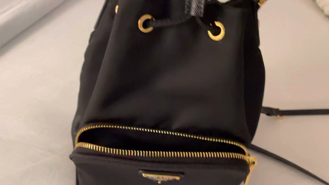 What Fits In A Prada Duet Nylon Bag