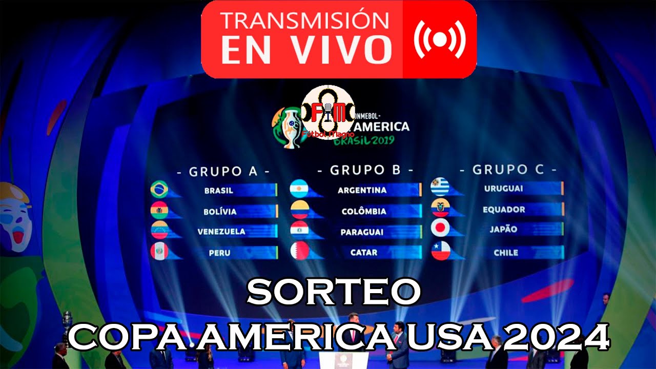 SORTEO COPA AMERICA USA 2025 EN VIVO POR FÚTBOL MAGNO YouTube