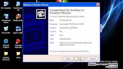 How To Backup Files In Windows XP