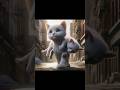 Always by your side. The bond between sibling kittens #aicat #catvideos #shorts #kitten #cutecat