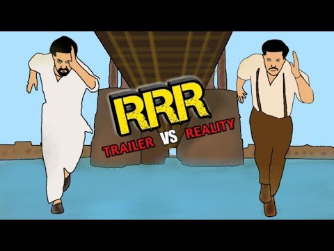 RRR trailer vs reality | part 2 | ram charan | jr ntr | movie spoof | funny video | mv creation