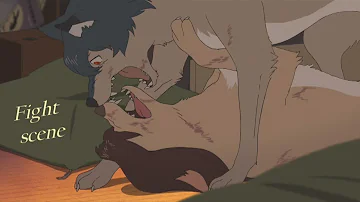 Wolf Children - Fight scene (HD)